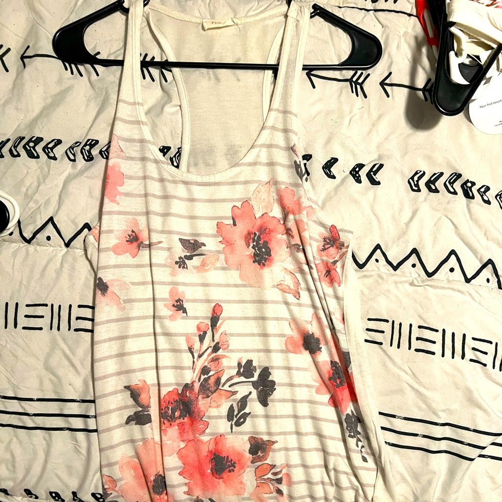 Flower tank top